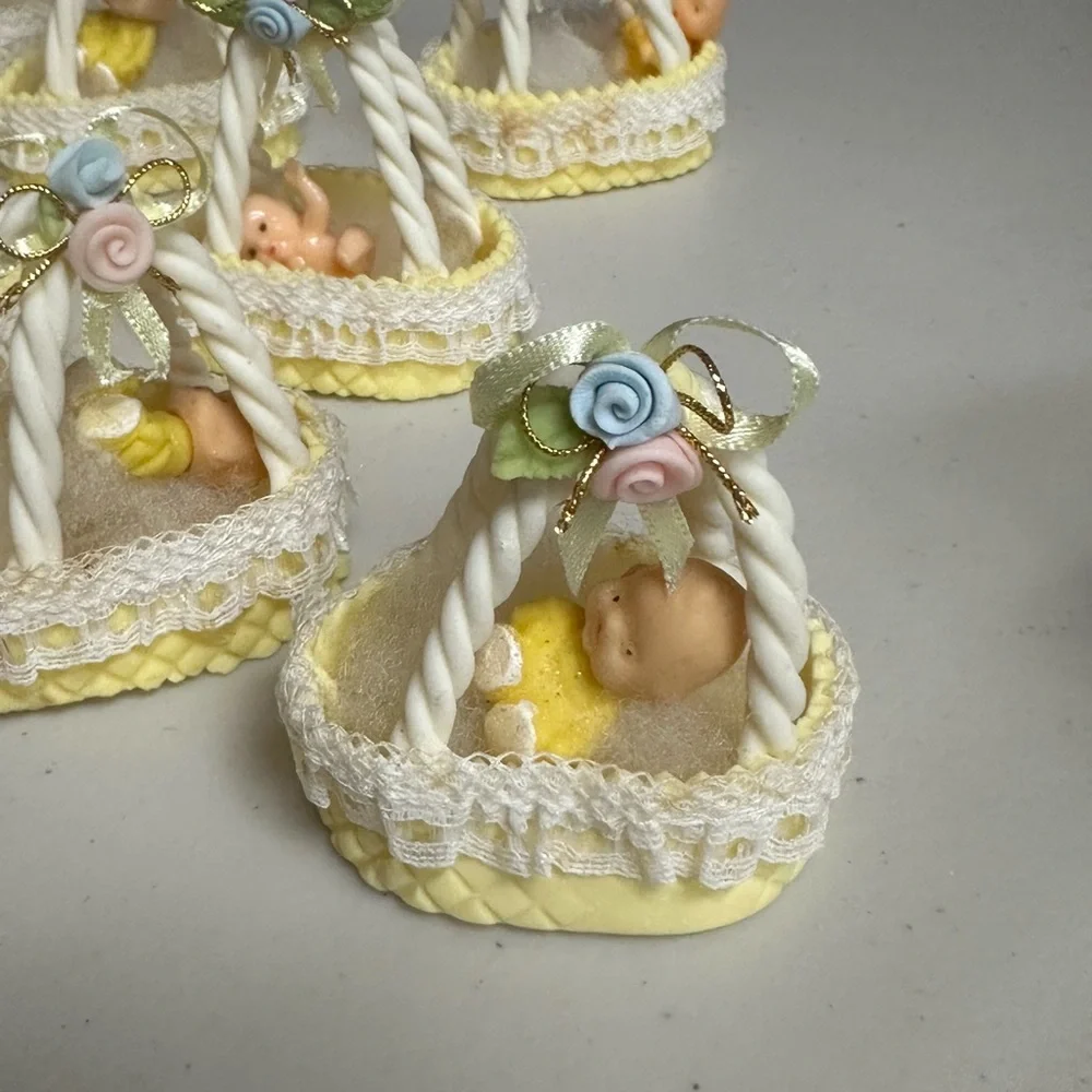 Handmade Baby shower presents or baptism souvenirs